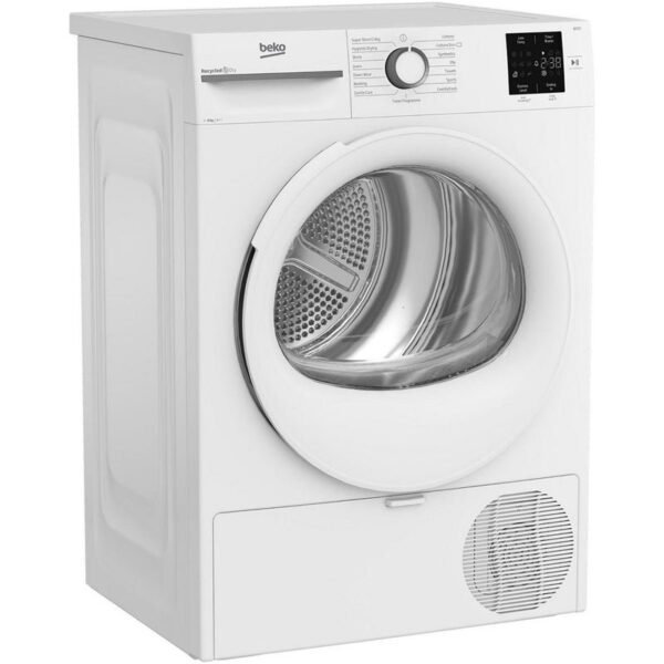 Beko BMN3T3823W 8kg Heat Pump Tumble Dryer White – A++ Rated