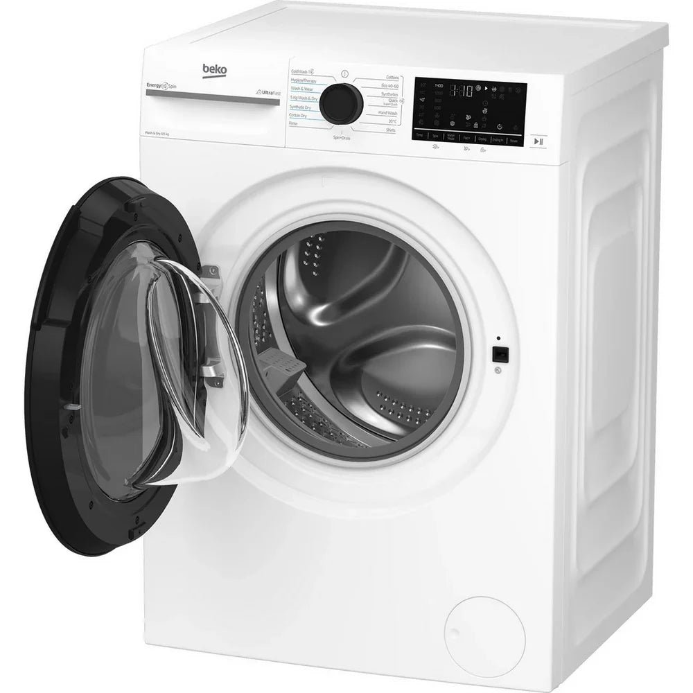 Beko BMND8545UW 8+5kg 1400 Spin Freestanding Front Load Washer Dryer White - image 3