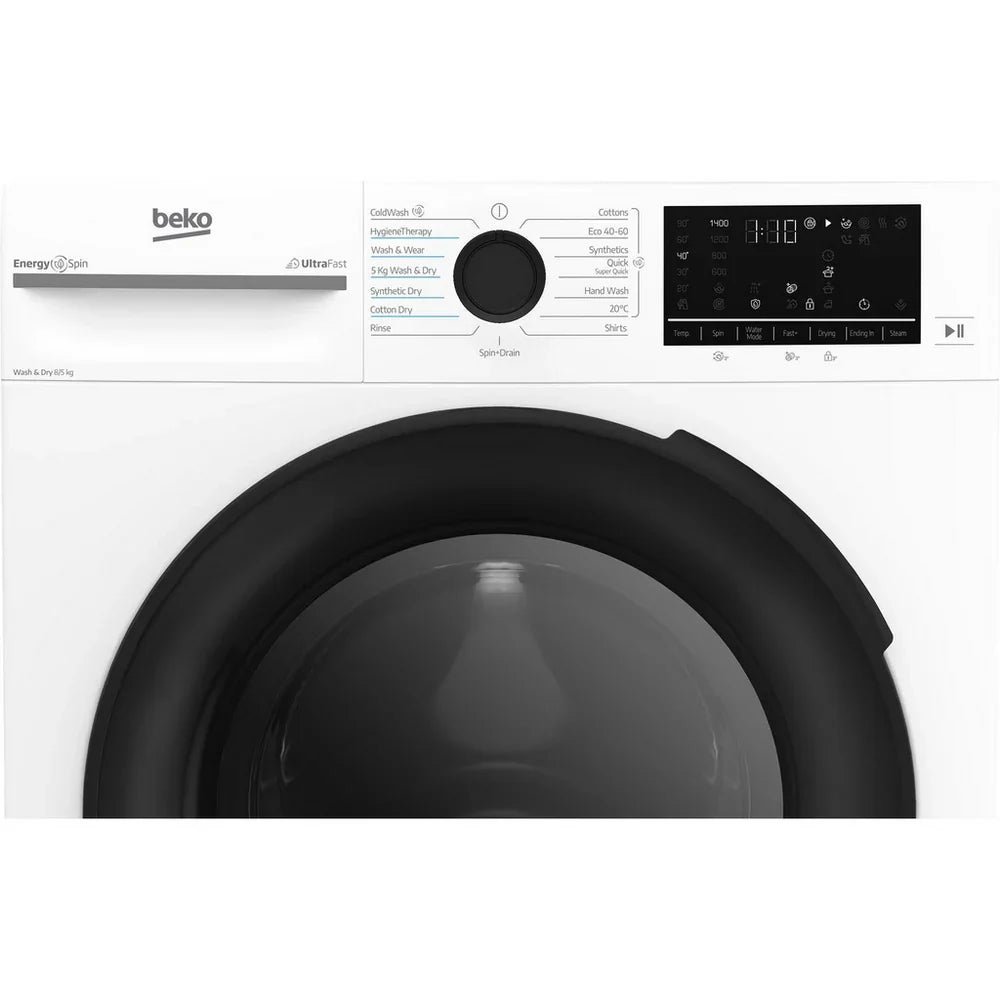 Beko BMND8545UW 8+5kg 1400 Spin Freestanding Front Load Washer Dryer White - image 6