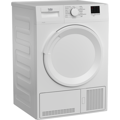 Beko DTLCE80041W 8kg Condenser Tumble Dryer White