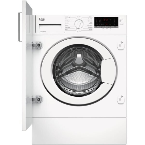 Beko WTIK74151F 7kg 1400rpm Integrated RecycledTub™ Washing Machine – White