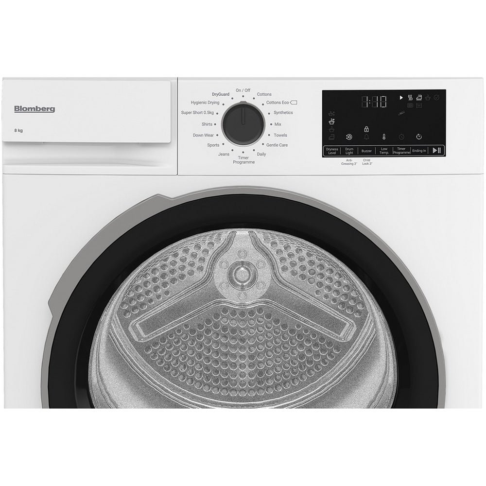 Blomberg LTA18321W 8kg Freestanding Heat Pump Tumble Dryer White - image 4