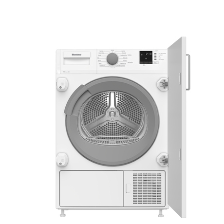 Blomberg LTIP07310 7kg Integrated Heat Pump Tumble Dryer White - image 2