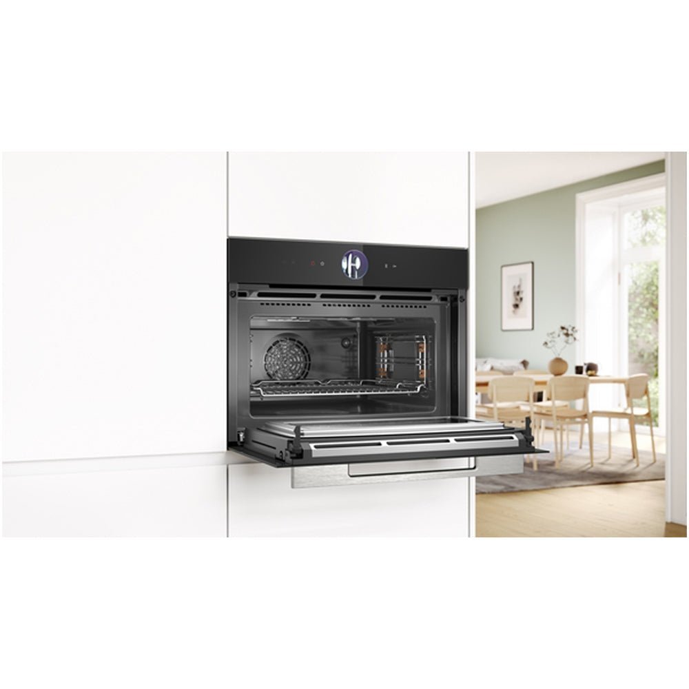 Bosch CMG7761B1B Series 8 Built-In Combi Microwave - Black - image 7