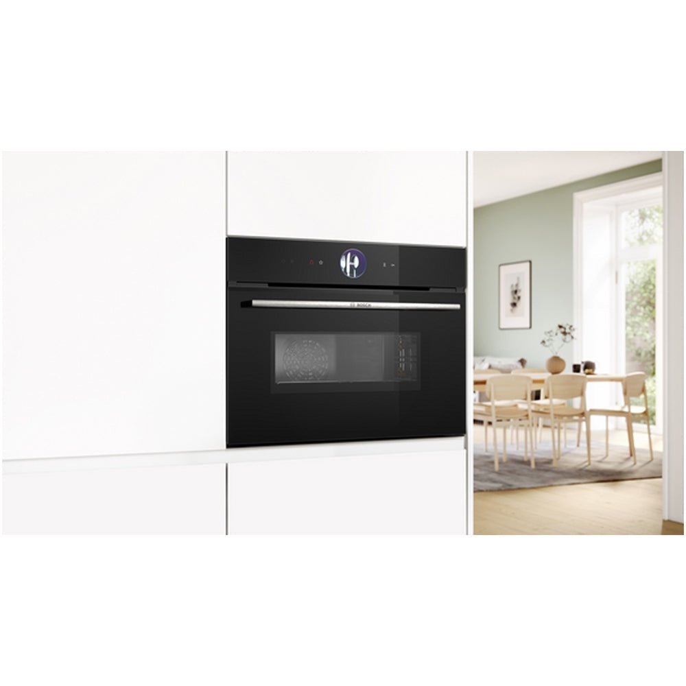 Bosch CMG7761B1B Series 8 Built-In Combi Microwave - Black - image 8