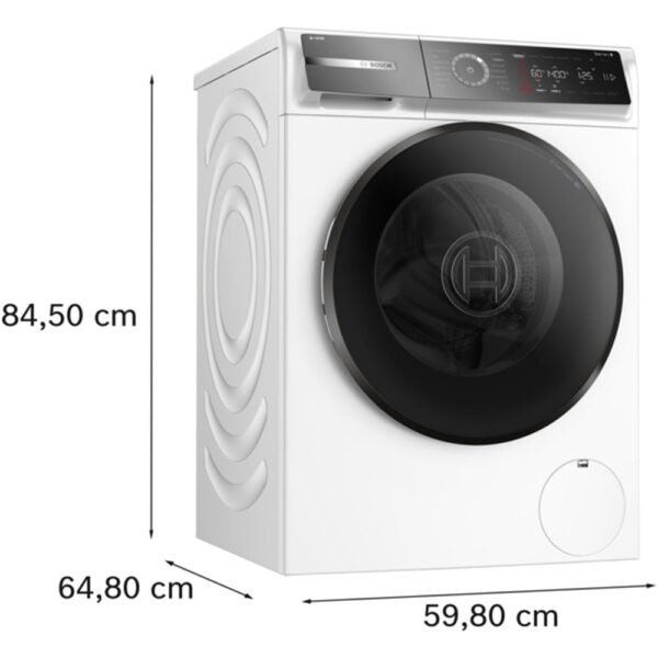 Bosch WGB256A2GB Series 8 10kg with 1400 Spin Washing Machine White – A Rated