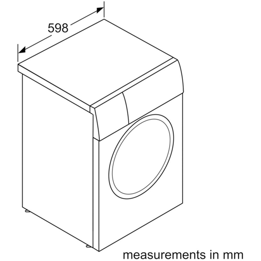Bosch WGB256A2GB Series 8 10kg with 1400 Spin Washing Machine White - A Rated - image 6