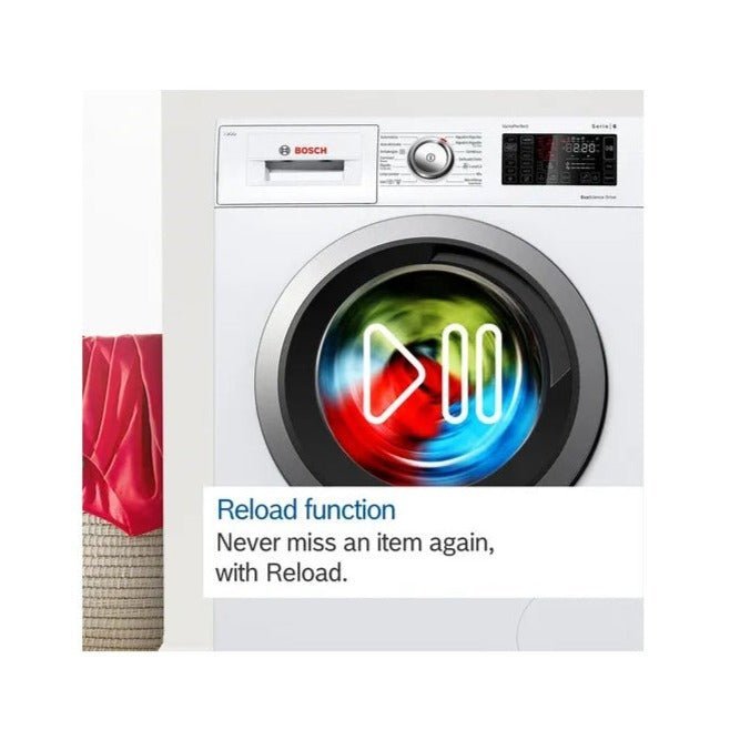 Bosch WIW28302GB Series 6 Integrated 8kg 1400 Spin Washing Machine White - image 2