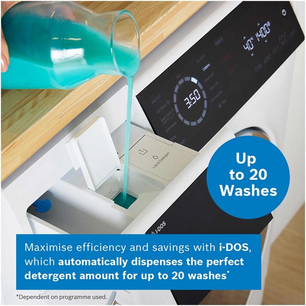 Bosch WNC25410GB Series 8 10.5+6kg Washer Dryer with 1400 Spin White - D Rated - image 13