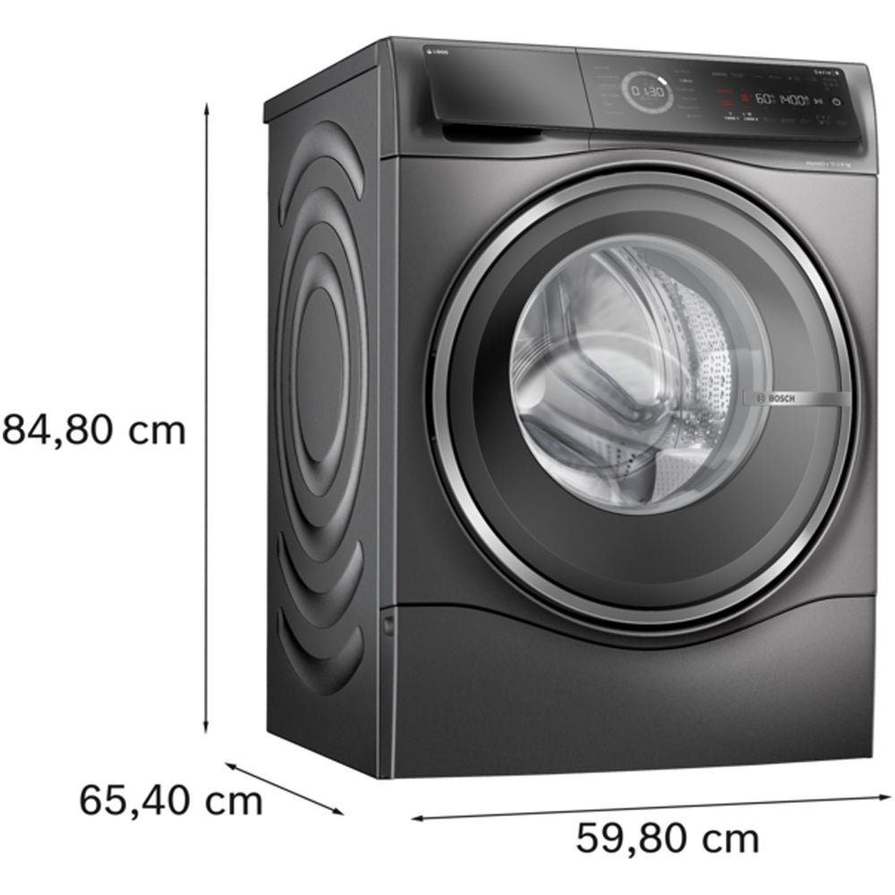 Bosch WNC254ARGB Series 8 10.5+6kg Washer Dryer with 1400 Spin Graphite - D Rated - image 5
