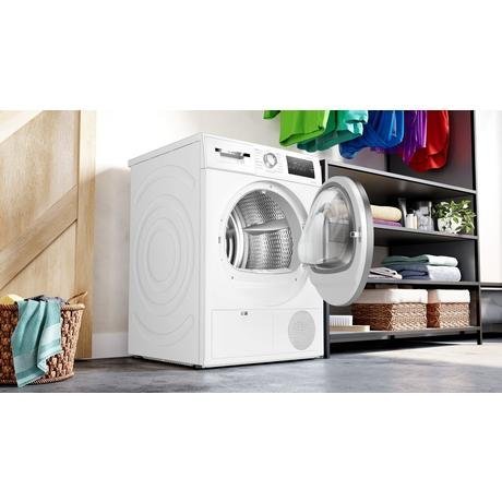 Bosch WTH85223GB Series 4 8kg Heat Pump Tumble Dryer White - image 3