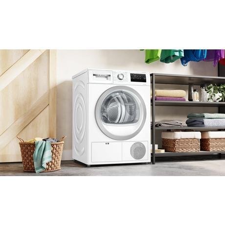 Bosch WTH85223GB Series 4 8kg Heat Pump Tumble Dryer White - image 2