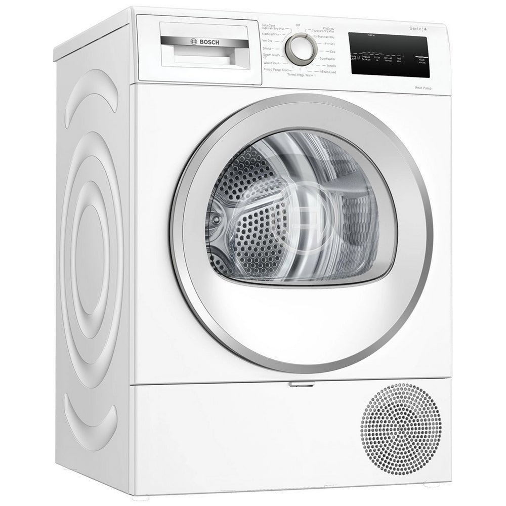 Bosch WTH85224GB Series 4 8kg Heat Pump Tumble Dryer White - image 3