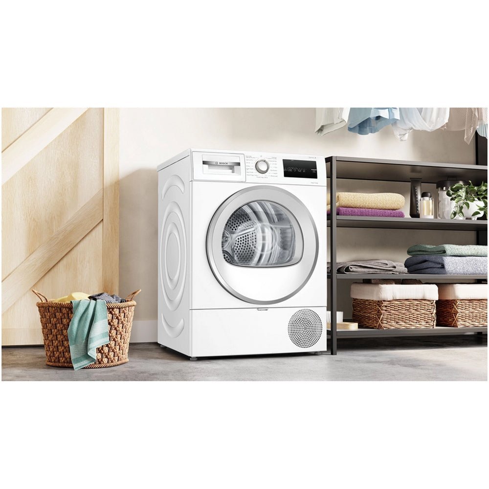 Bosch WTH85224GB Series 4 8kg Heat Pump Tumble Dryer White - image 6