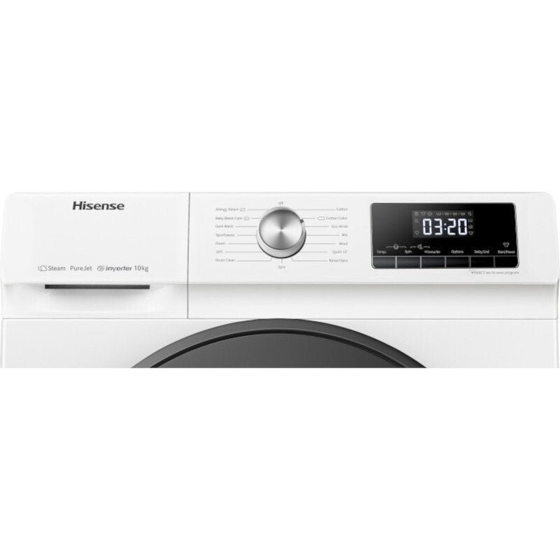 Hisense WFQA1014EVJM 3 Series 10 kg 1400 Spin Freestanding Front Load Washing Machine White - image 5