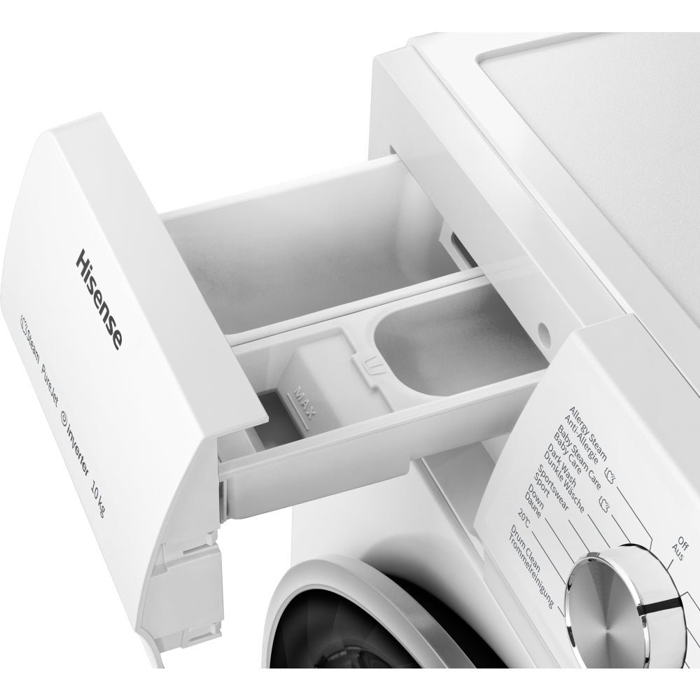 Hisense WFQA1014EVJM 3 Series 10 kg 1400 Spin Freestanding Front Load Washing Machine White - image 6