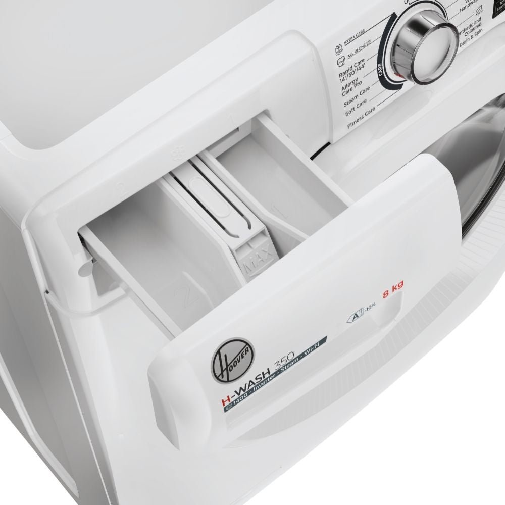 Hoover H3WPS486TAM6-80 8kg 1400 Spin Freestanding Washing Machine White A Rated - image 7