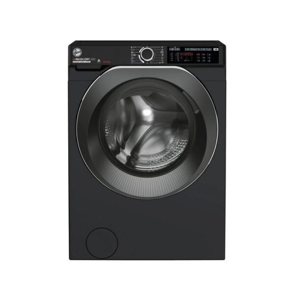 Hoover HD496AMBCB 1-80 H-WASH 500 WiFi Connected 9+6kg 1400 Spin Washer Dryer Black