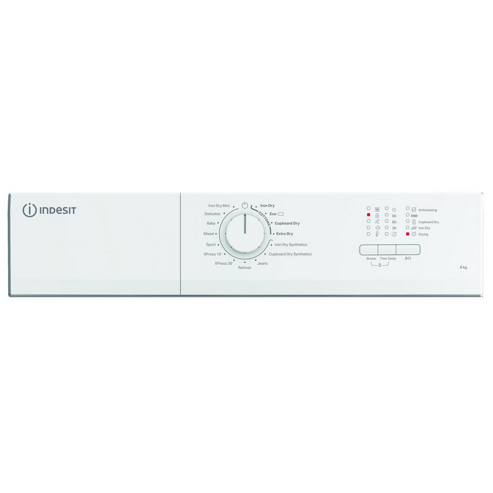 Indesit CYDA81WWGLUK Freestanding 8kg Vented Timer Dry White - image 5