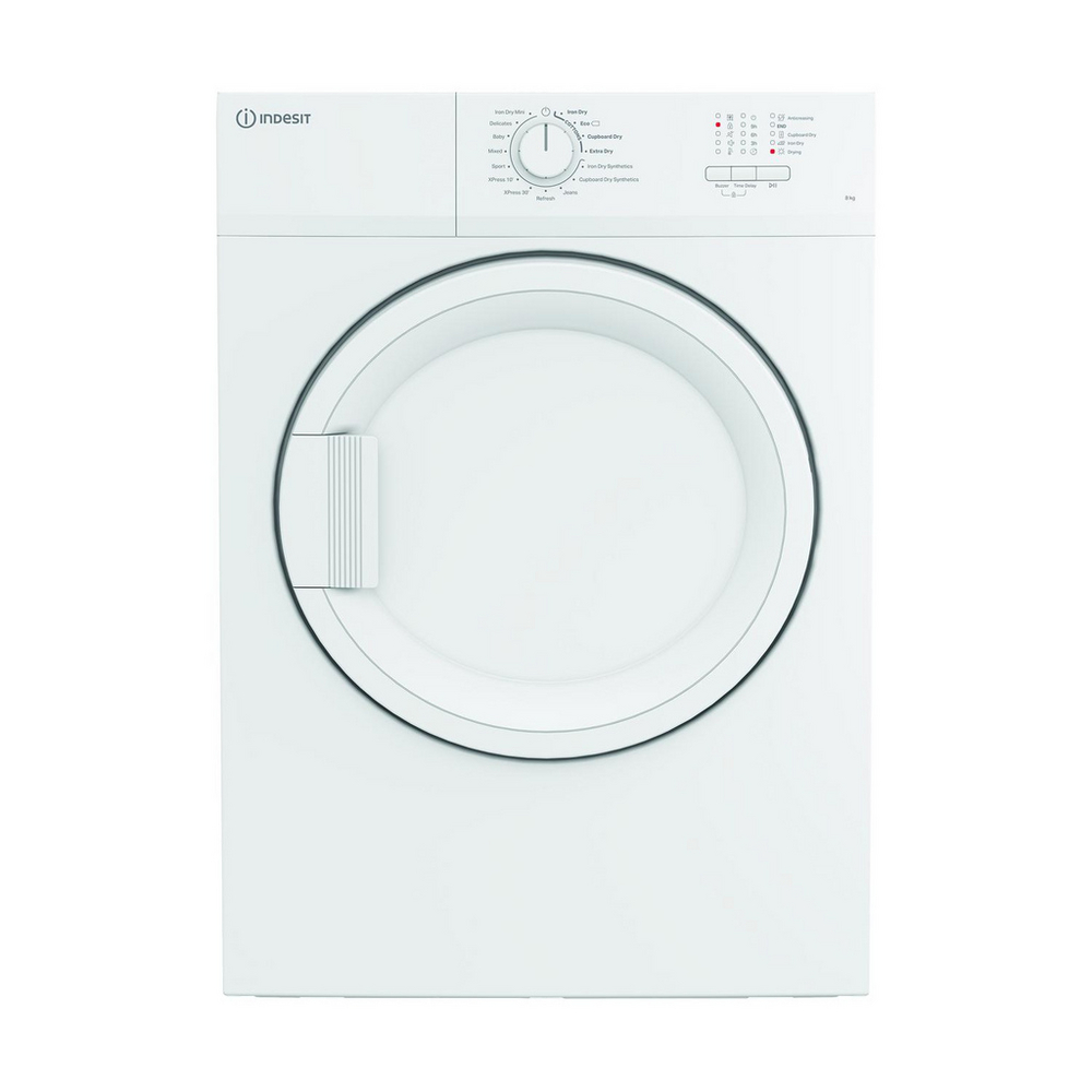 Indesit CYDA81WWGLUK Freestanding 8kg Vented Timer Dry White - image 7