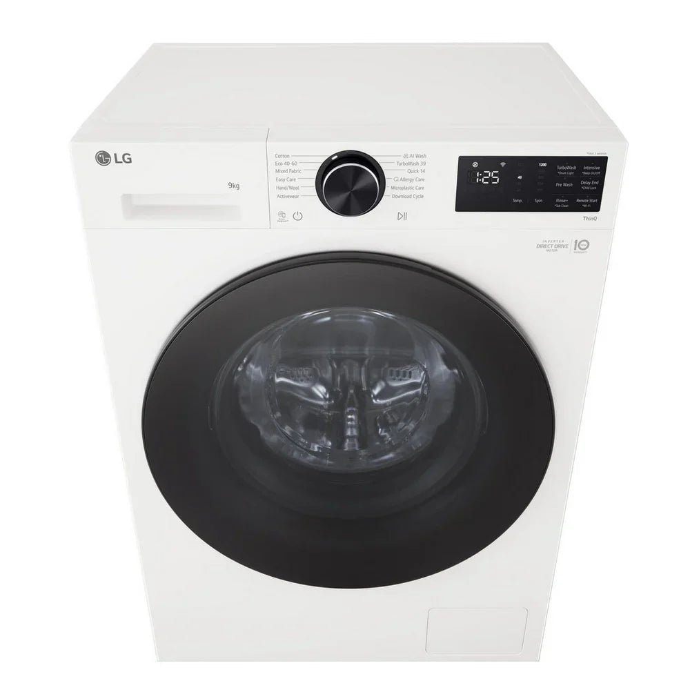 LG F2X50S9TWB VX50 Series 9kg 1200 Spin WiFi Enabled Front Load Washing Machine White - A Rated - image 4
