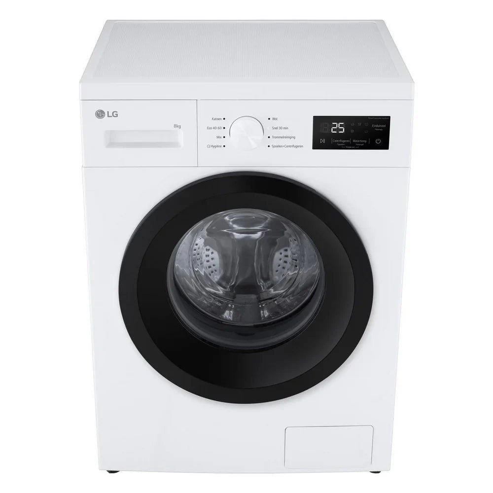 LG F4A10S8NWK 8kg 1400 Spin Front Load Washing Machine White - A Rated - image 4