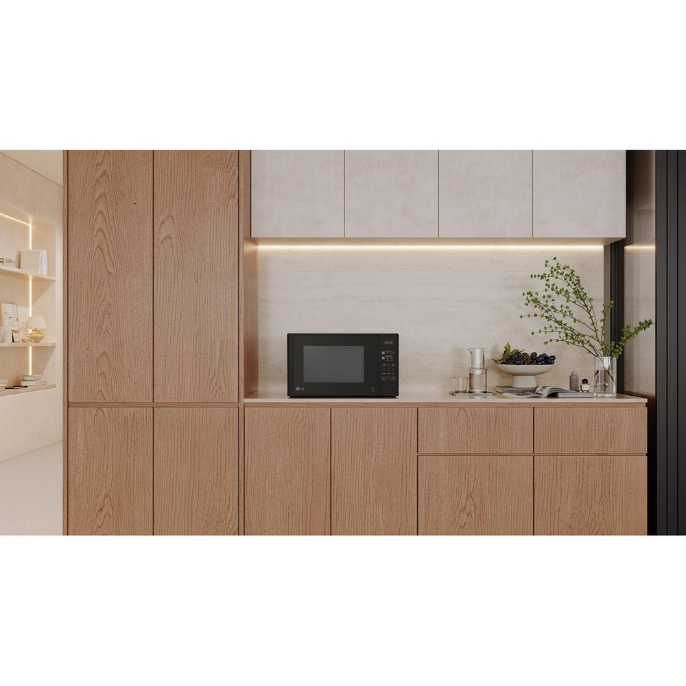 LG MS2042D 20L Compact Solo Microwave Oven Black - image 12