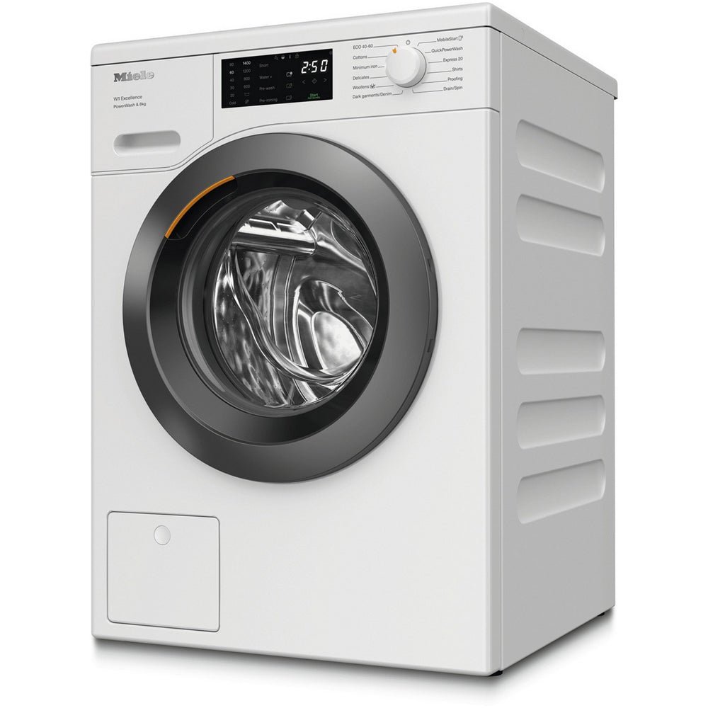 Miele WEB365 WCS PowerWash 8kg 1400 Spin Freestanding Washing Machine Lotus White - image 2