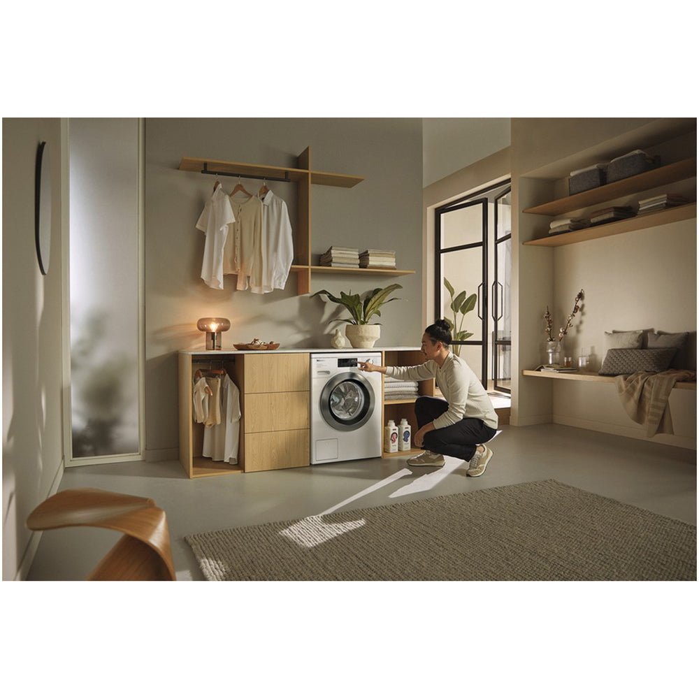 Miele WEE385 WCS 8kg 1400 Spin Power Wash & Steam Washing Machine Lotus White - image 7
