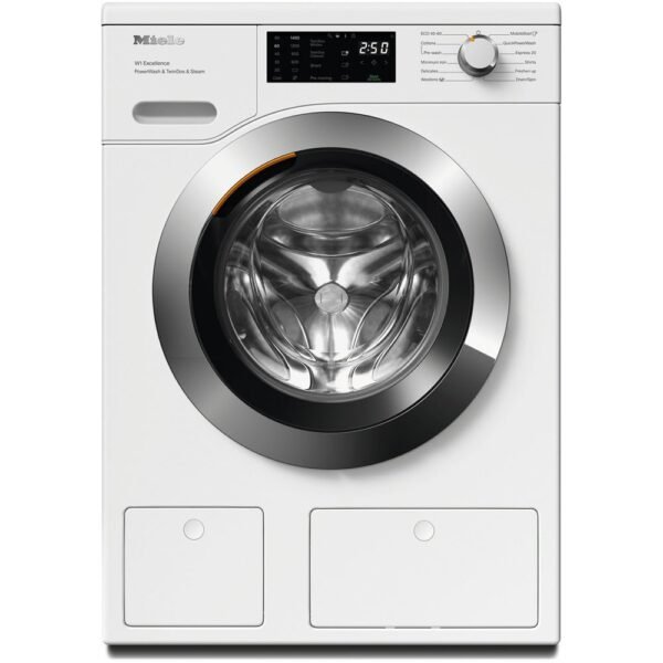 Miele WEG885 WCS 9kg 1400 Spin PowerWash & SteamCare Washing Machine Lotus White