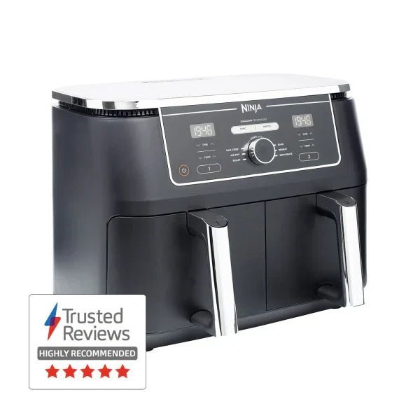 Ninja Foodi MAX Dual Zone Air Fryer AF400UK 9.5L – Black