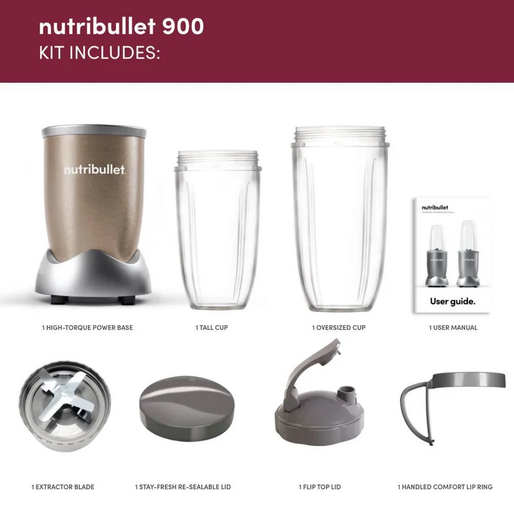 Nutribullet 900 Series Blender NBLP9 - Champagne - image 3