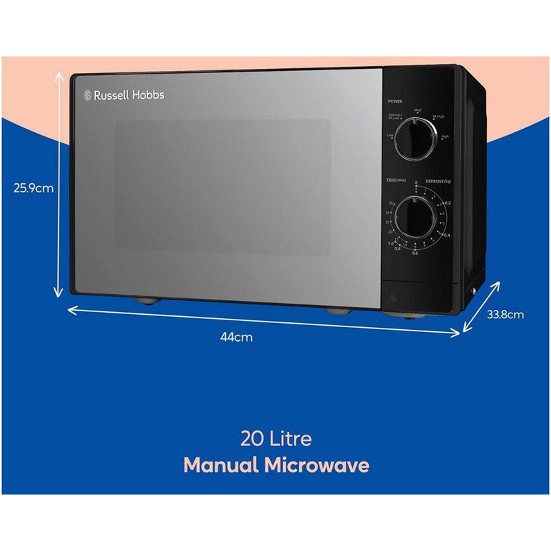 Russell Hobbs RHM2047B 23 Litres Microwave Silver - image 4