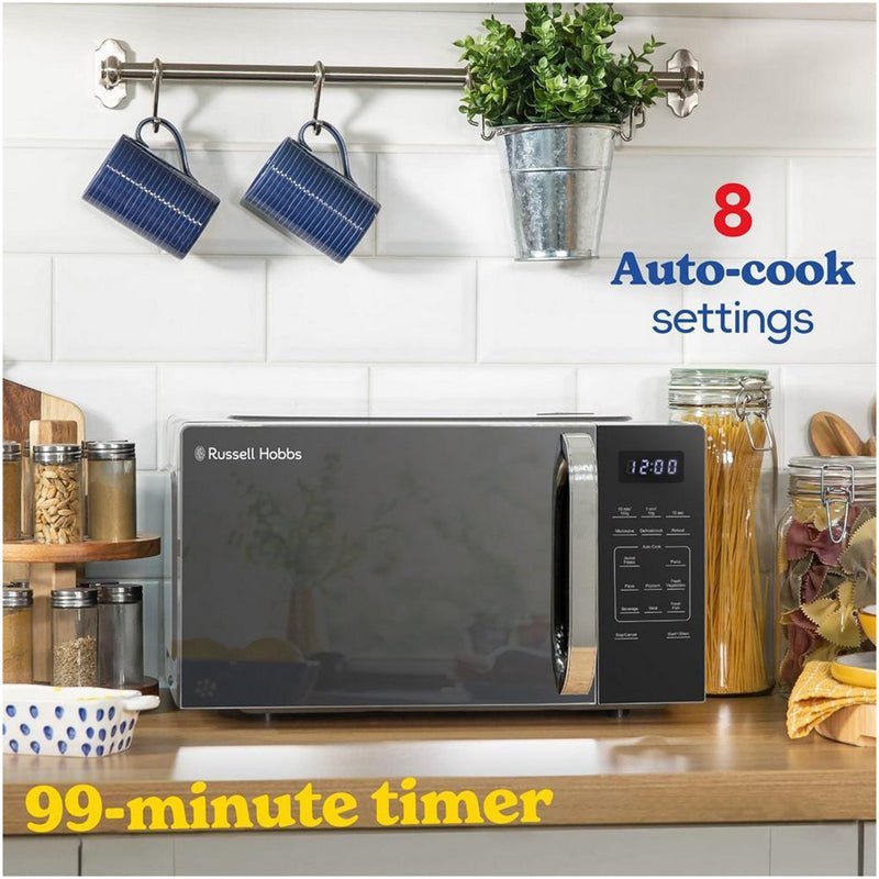 Russell Hobbs RHMT2045S 20 Litre Touch Control Digital Microwave Silver - image 7