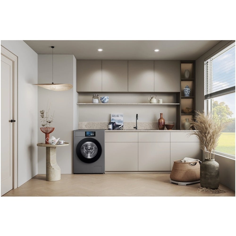 Samsung Series 9 WF90F09C4SU1 Bespoke AI Home 9kg 1400 Spin Smart Washing Machine Dark Steel - image 16