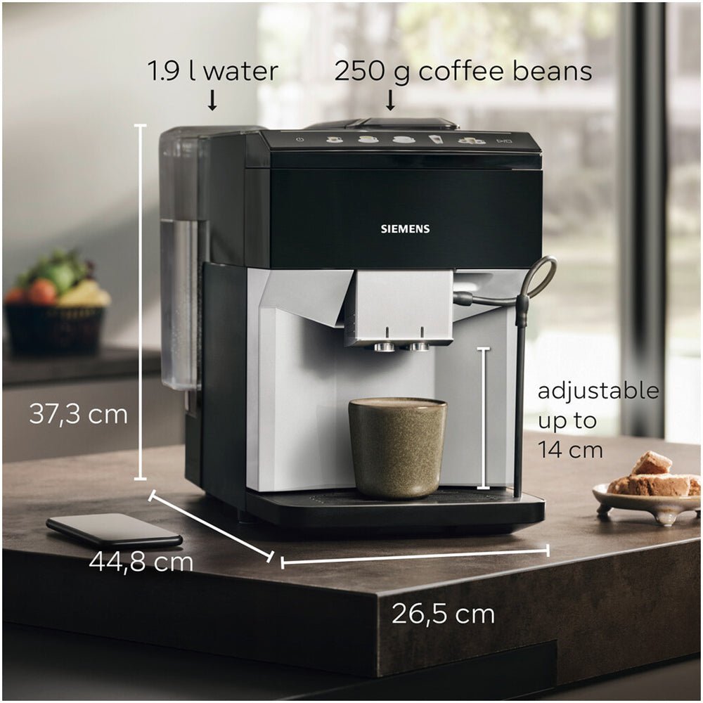 Siemens EQ500 TP515GB1 Bean to Cup Fully Automatic Coffee Machine with Milk Frother & Touch Display - Clearance - image 8