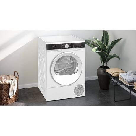 Siemens WQ45G2D2GB iQ500 9kg Heat Pump Condenser Tumble Dryer White - image 4